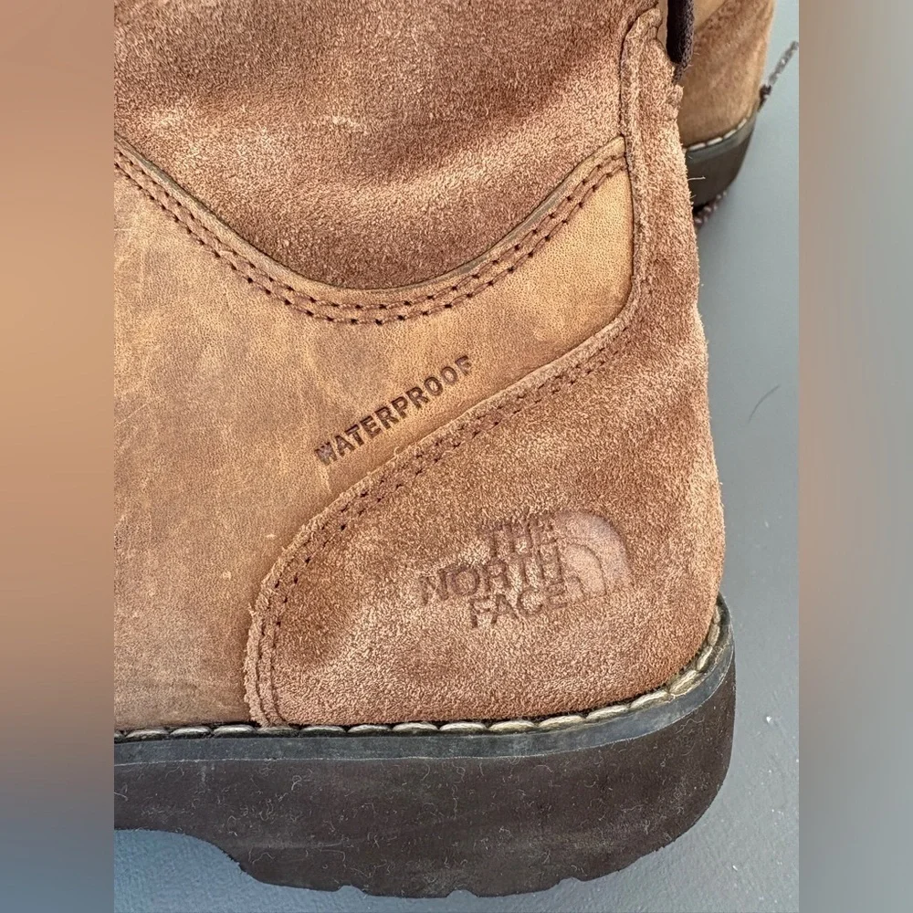The North Face Ballard II Lace-Up Waterproof Boots – Brown Leather – Size 9.5